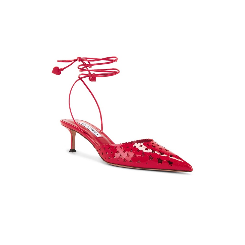 NWT Aquazzura Amourose Heels 37 (US 6.5)